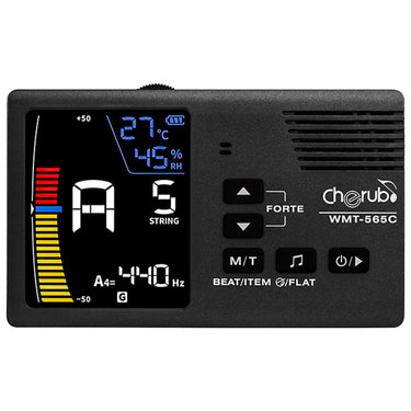 Afinador Cherub Wmt-565c Con Termohigrometro Y Metronomo